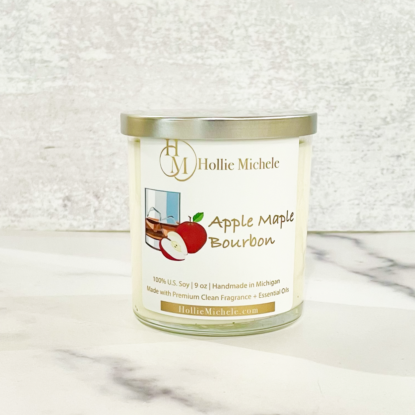 Apple Maple Bourbon Candle