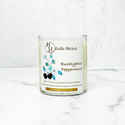 Eucalyptus Peppermint Candle