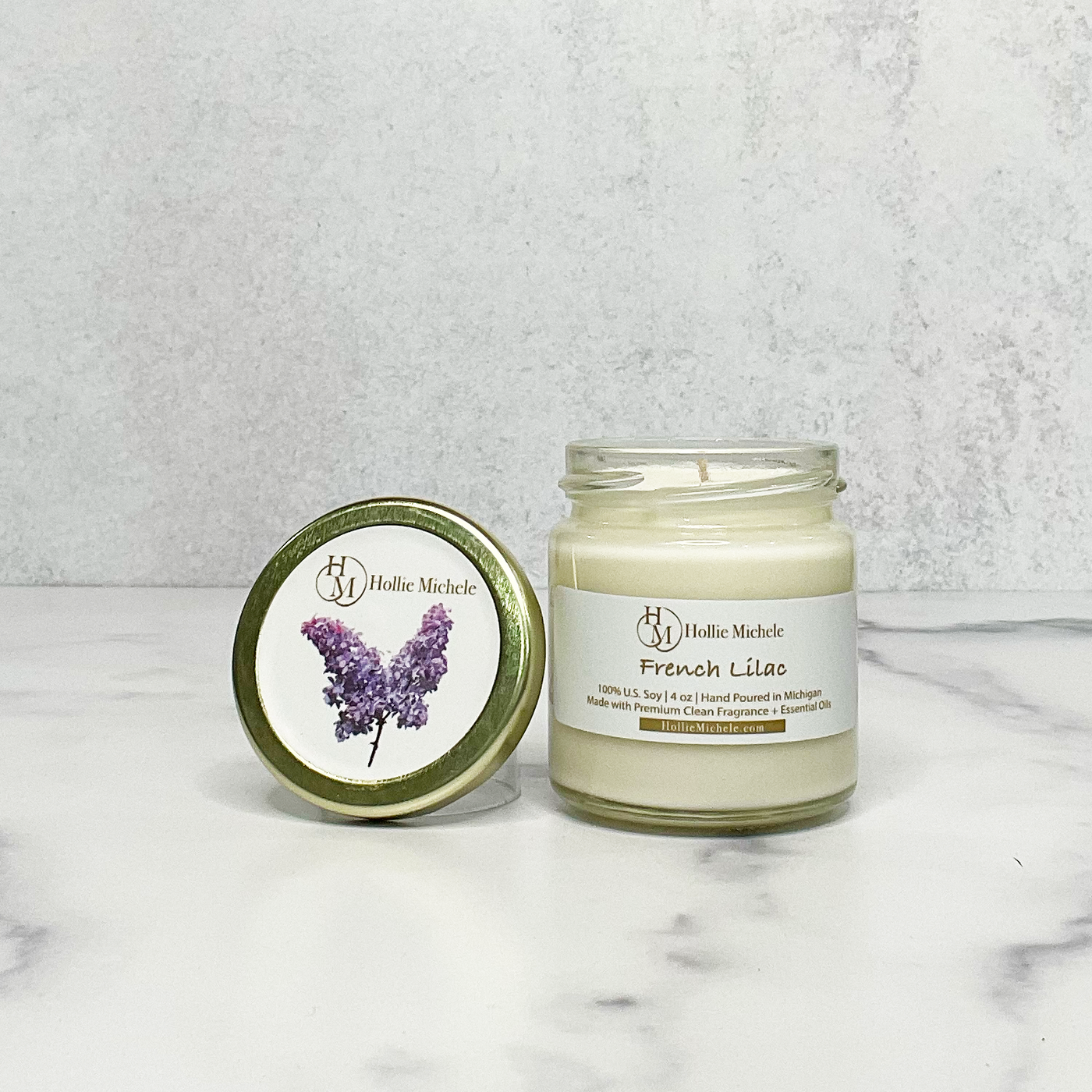 French Lilac Candle