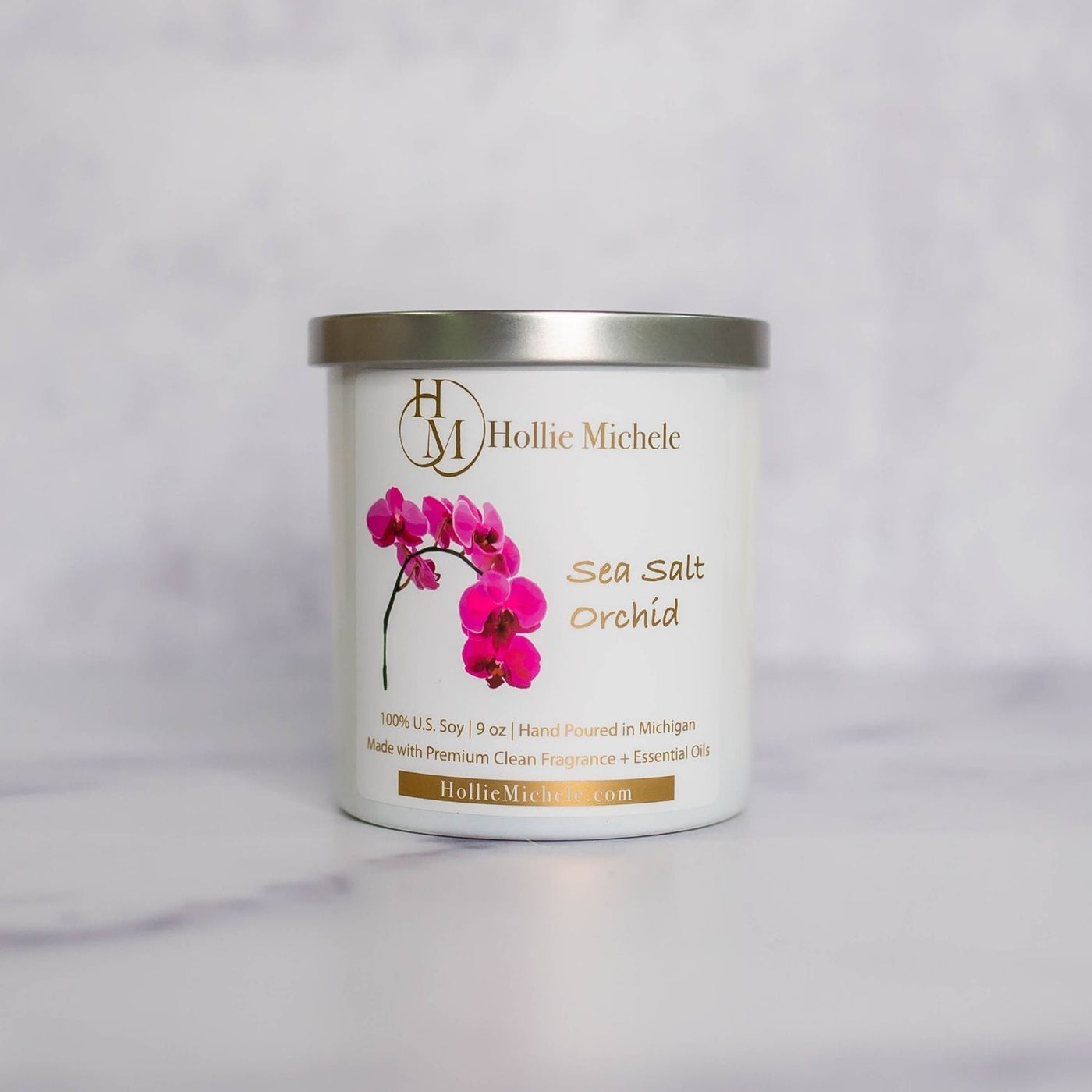 Sea Salt Orchid Candle