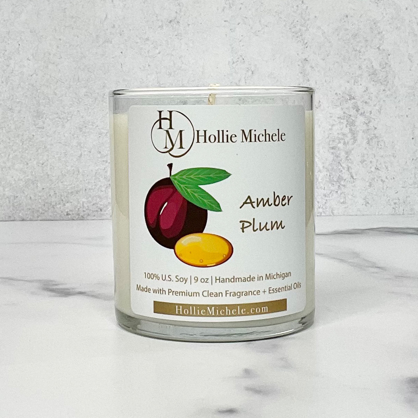 Amber Plum Candle