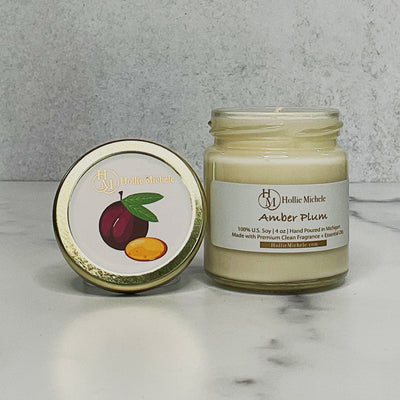 Amber Plum Candle