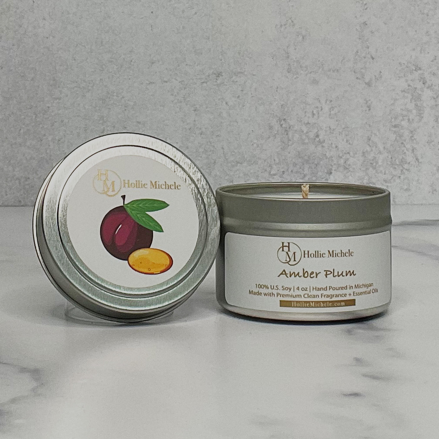 Amber Plum Candle